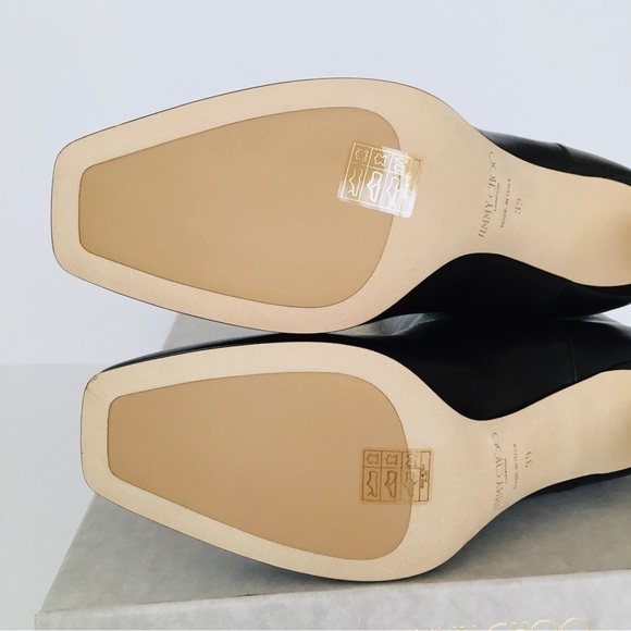 Jimmy Choo MAHESA 85 Square Heel Knee Hight Dark Brown Calf Leather Wome… - Picture 16 of 16